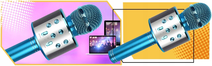 BEZPRZEWODOWY MIKROFON KARAOKE BLUETOOTH GŁOŚNIK DLA DZIECI NA PREZENT USB Certyfikaty zgodności CE